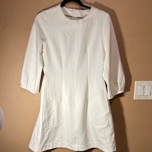 Chic Cream Midi Dress